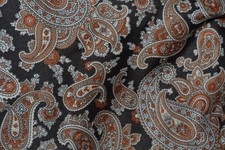 Vintage Tootal brown polyester