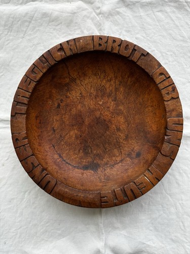 Vintage german carved wooden - german,