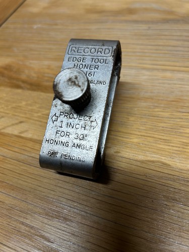 Vintage record 161 honing - vintage, no