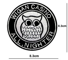 Wigan Casino Northern Soul Sew on /Iron on Patch - UK Company
