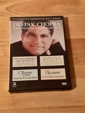 Deepak Chopra The Essential DVD Collection DVD Set 4 Programs on 2 Discs