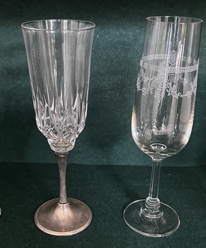 Vintage champagne flutes - vintage,