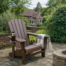 Dark Brown Adirondack HDPE