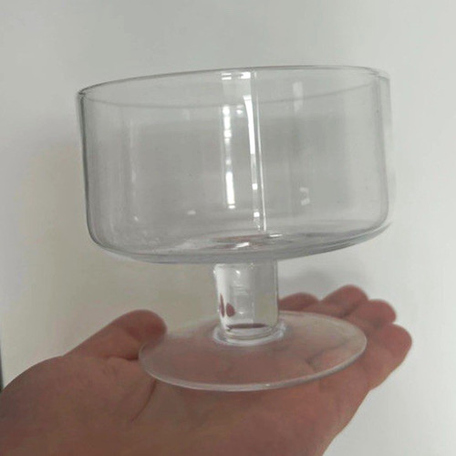 Set clear glass coupe - set, of