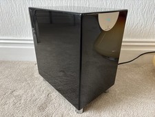 Monitor Audio Radius 360 Powered Subwoofer Fully Working Black Gloss