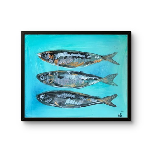 Original acrylic 16x20 realist - acrylic,