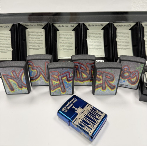 Zippo set berlin wall - zippo, 7