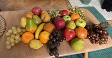 Large Collection Of Vintage Fake Plastic Fruit Decor Prop