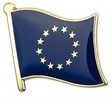 European Union EU  Flag metal