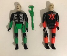 TED Slick Crash Test Dummies Figures TYCO Rare Vinage Spares