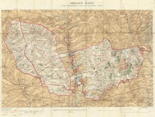 Salisbury plain war department - war,