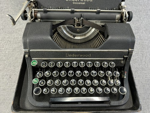 Vintage 1937 underwood - vintage,