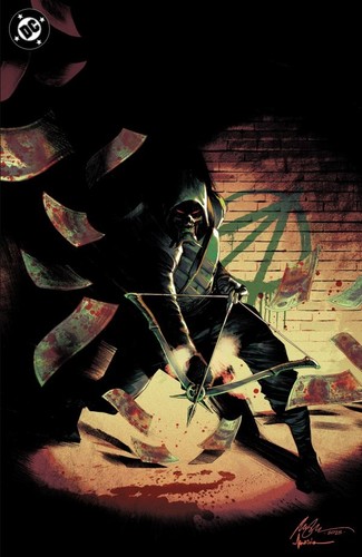 Absolute green arrow - green,