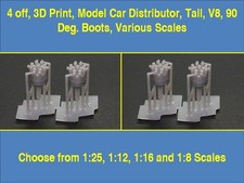 4 off, 3D Print, Model Car
