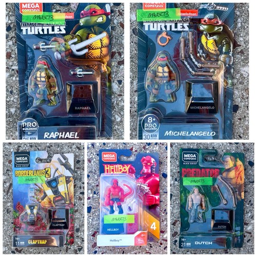 Lot packs mega construx - 5,