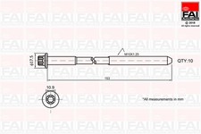 B701 fai autoparts cylinder - fai,