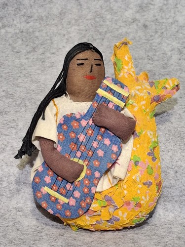 Vintage folk art - vintage, doll