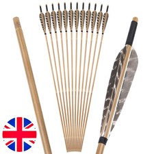 33" Bamboo Arrows 5" Feather