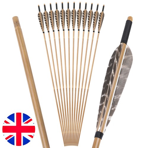 Bamboo arrows feather - arrows, 5"