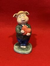 BAIRSTOW MANOR PIGS OF PIGLET MANOR FIGURINE LIMITED EDITION - MY VALENTINE