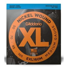 D'ADDARIO EXL160M BASS GUITAR