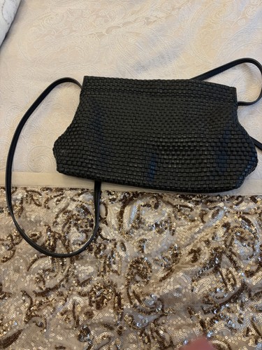 Leather handbag magnetic - @,