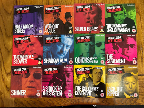 Michael caine dvd collection - michael,