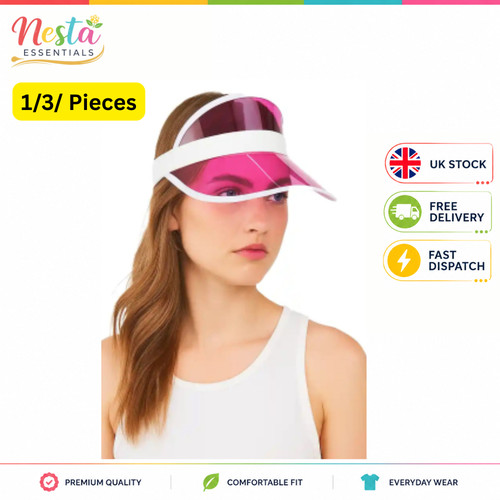 Pink poker visor - poker,