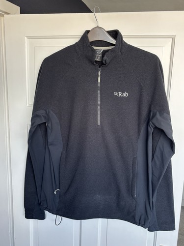 Rab mens fleece - fleece, black