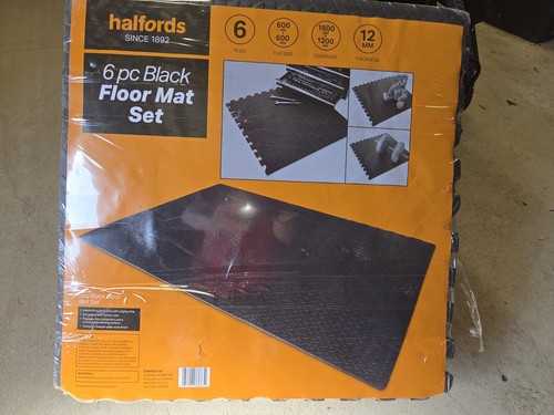 Halfords piece floor mat - 6, set