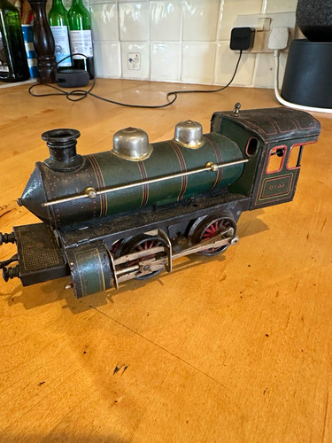 Gauge tin painted steam - painted,