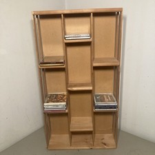 Wooden CD Storage Crate Box