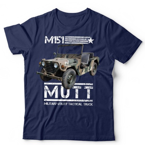 Military truck shirt m151 - military,
