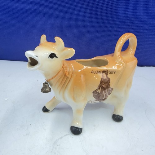 Ceramic cow creamer - cow, jug