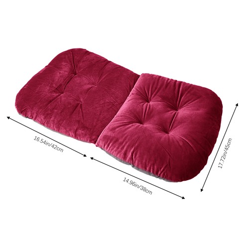 High back chair cushion - high,