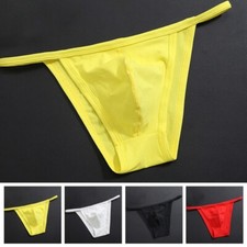 Mens Low-Rise Bikini Thong