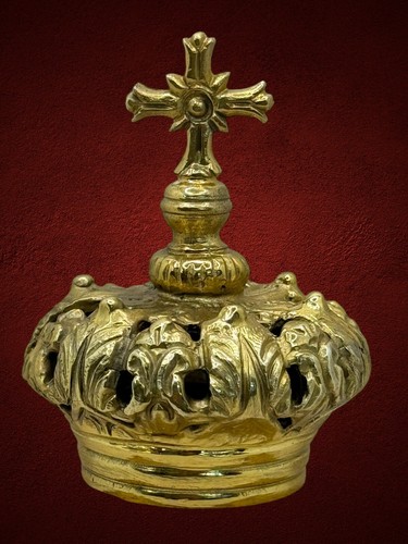 Imperial madonna crown - madonna, brass