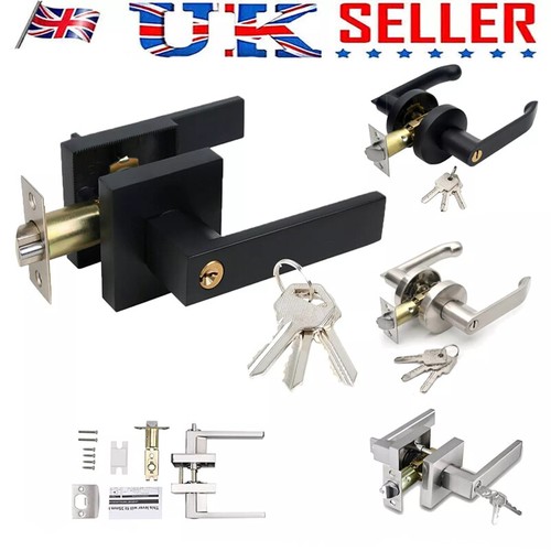 Entry door lever - lock, set