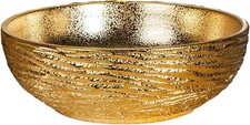 Luxury Gold Ceramic Vessel
