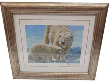 Stephen Gayford On The Edge Signed Framed Art Print Limited Edition