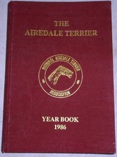 VINTAGE 1986 AIREDALE TERRIER