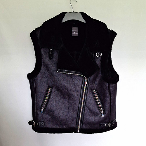 Primark black faux shearling - primark,