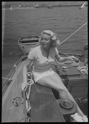 Photo lana turner - turner, yacht