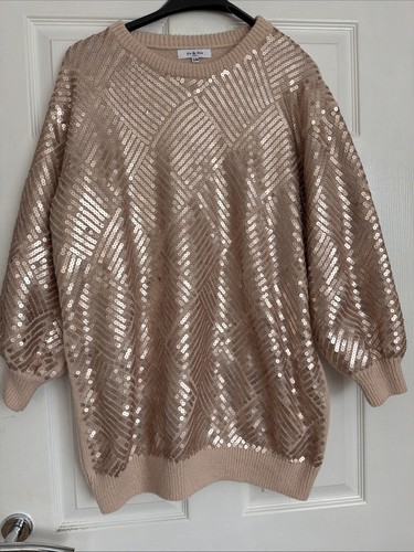Sequin jumper dress - sequin,