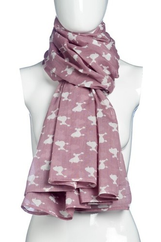 Orchid pink poodle silhouette - orchid,