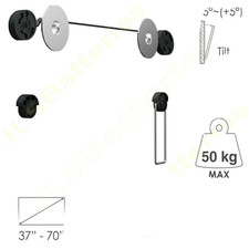 Slim led wall mount bracket - slim, tv