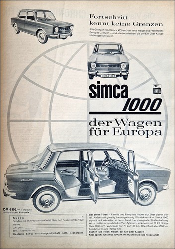 Simca 1000 original - 1000,,