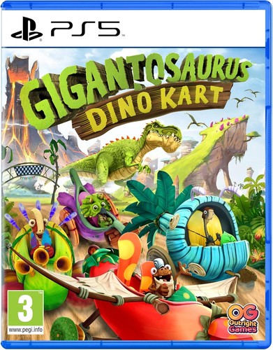 Gigantosaurus dino kart - kart, (ps5)