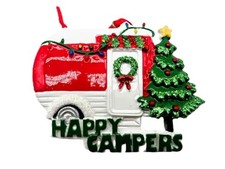 Happy Campers Red Retro