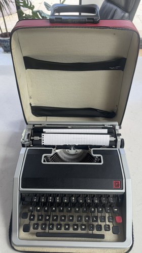 Olivetti lettera typewriter - olivetti, dl